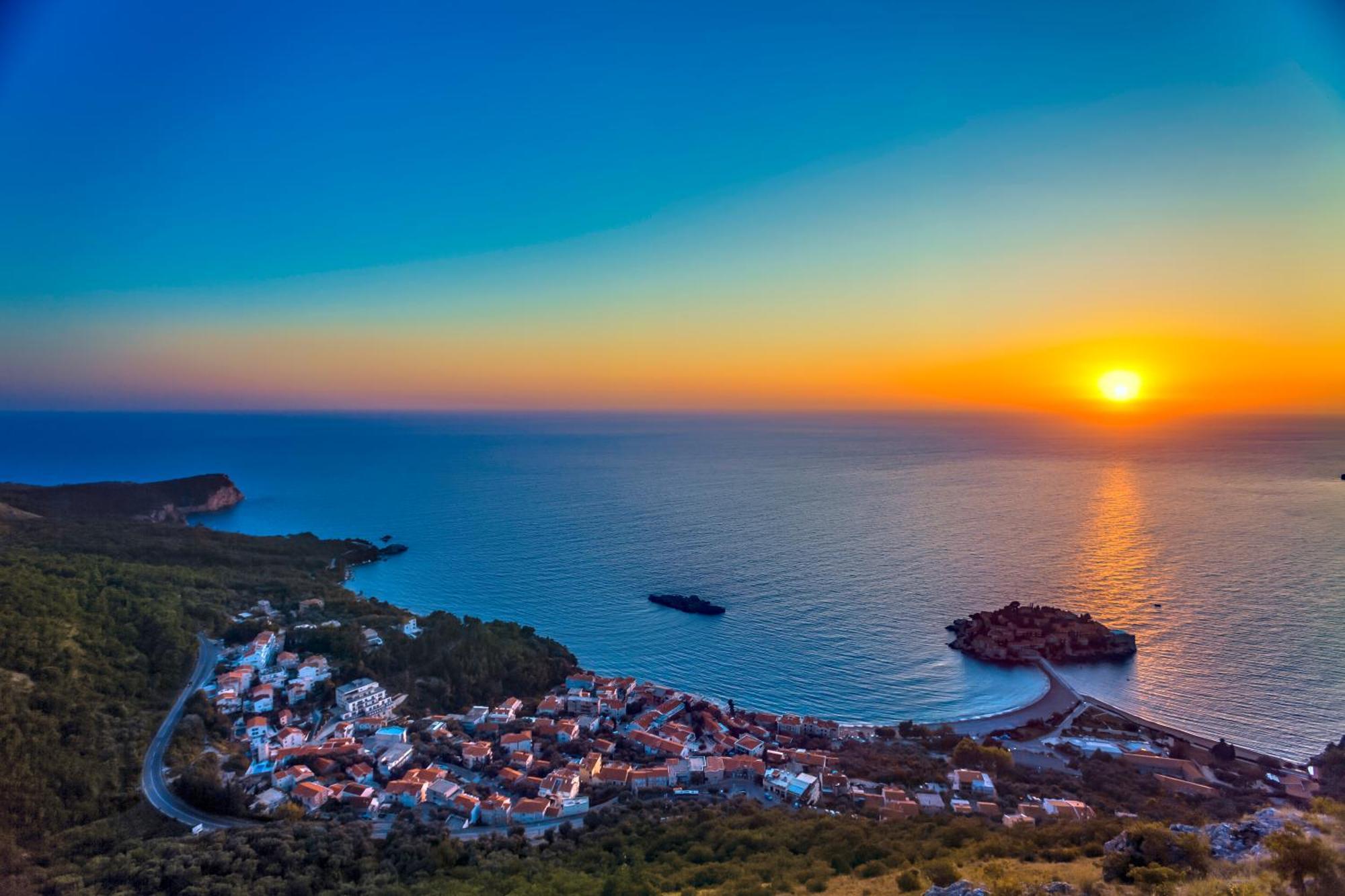Alessandra Apartments Sveti Stefan Buitenkant foto