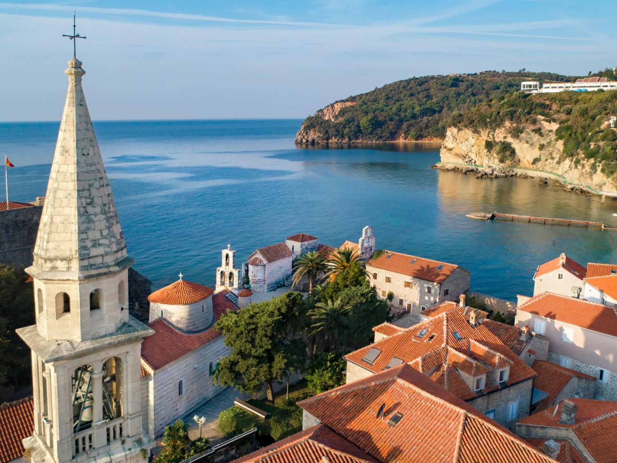 Alessandra Apartments Sveti Stefan Buitenkant foto