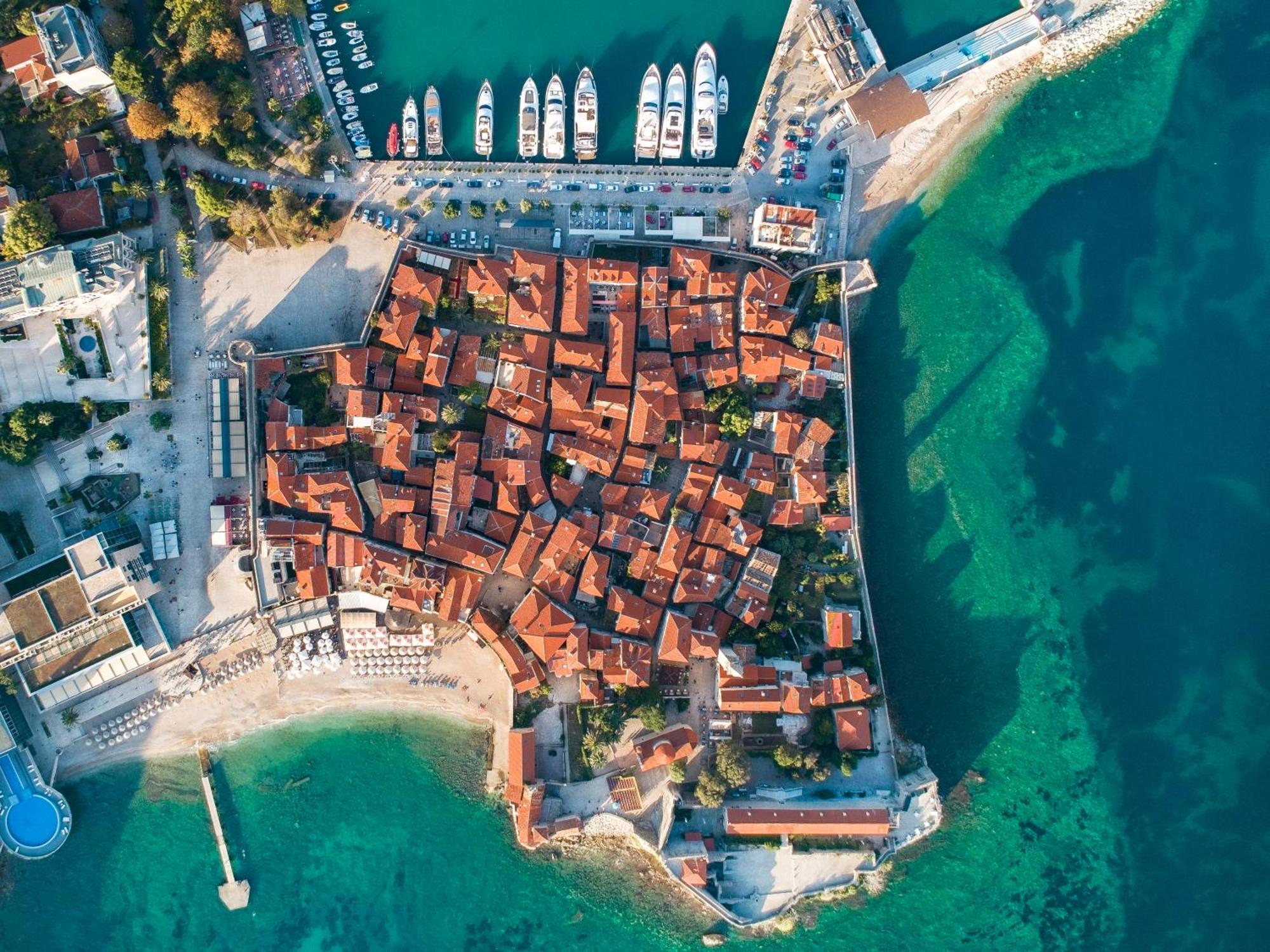 Alessandra Apartments Sveti Stefan Buitenkant foto